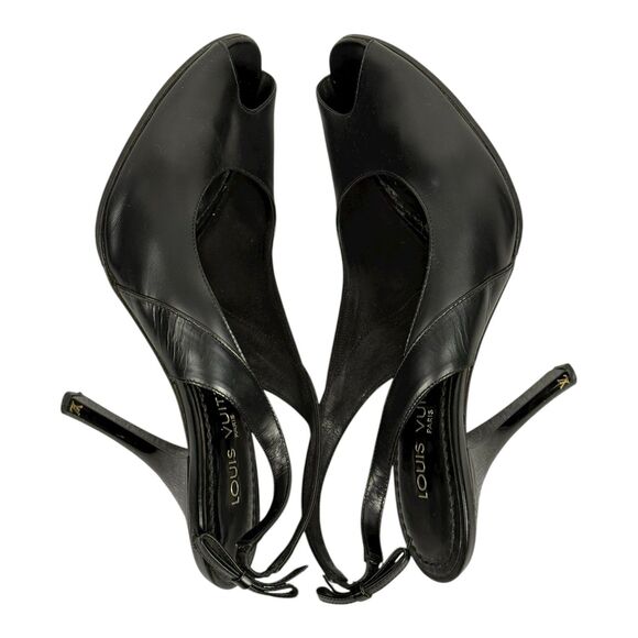 Louis Vuitton Women's Shoes Size EU 38 US 7.5 Heels 3.6" Original Box & Dust Bag - Picture 8 of 16